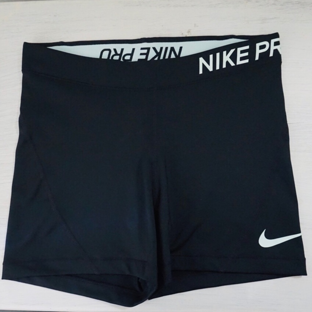 Nike Pro DRI-FIT Training shorts- Black & Mint